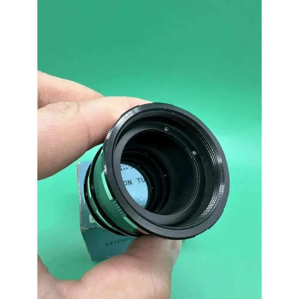 VINTAGE UNIPHOT EXTENSION TUBE SET FOR PENTAX AUTO CAMERAS WITH ORIGINAL BOX